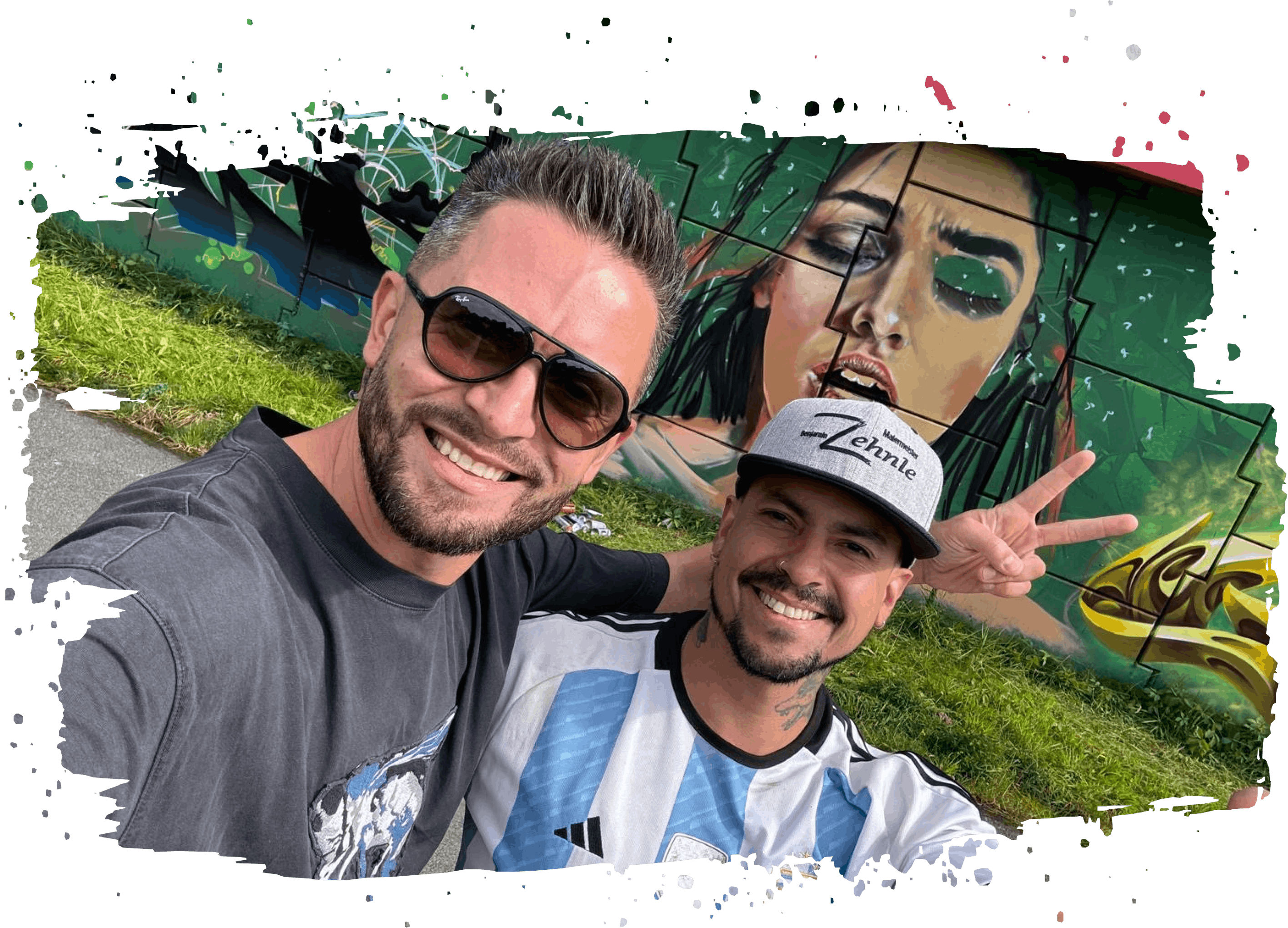 The G.O.A.T. mural in Lublin